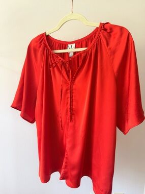 Worthington Satin Blouse